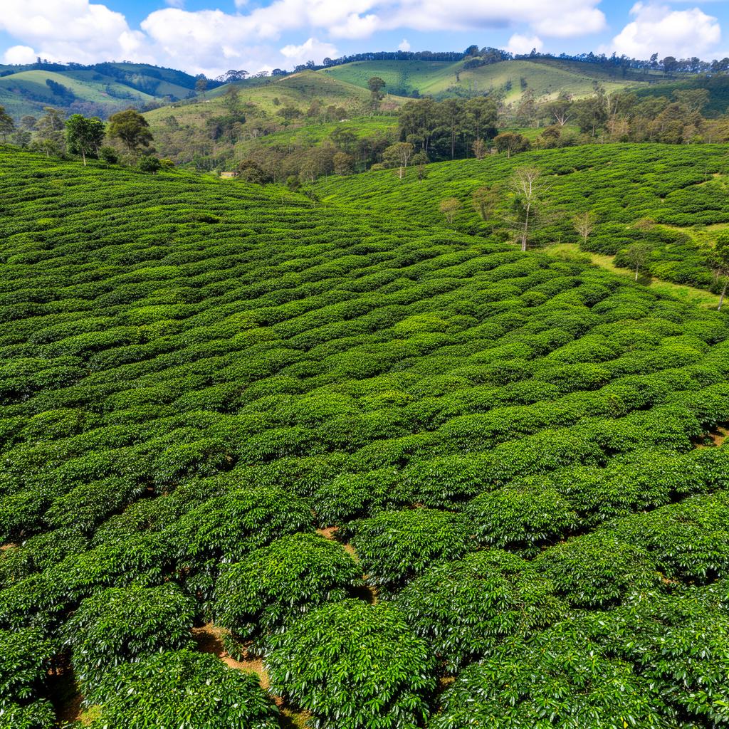 Colombian coffee plantation